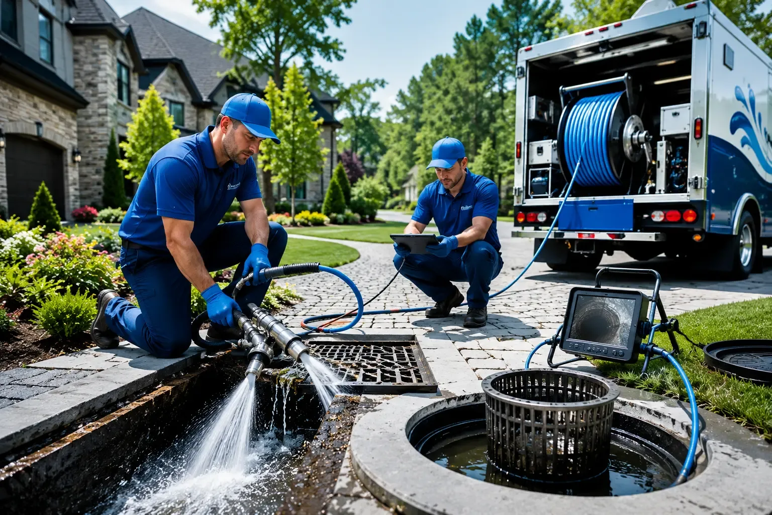 Local outdoor drain cleaning professionals in Marion, ND